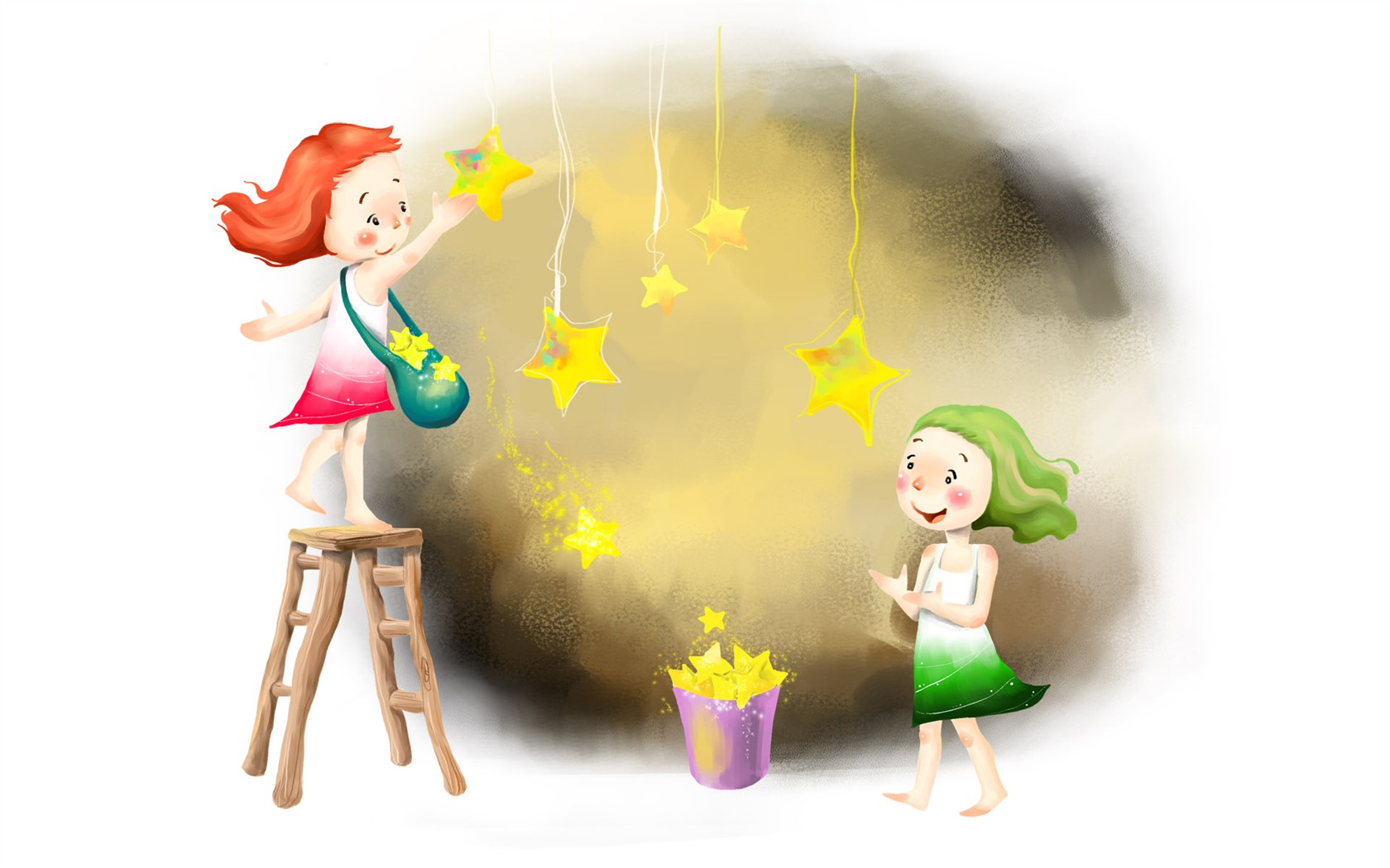 Widescreen wallpaper childhood dream (2) #19 - 1680x1050