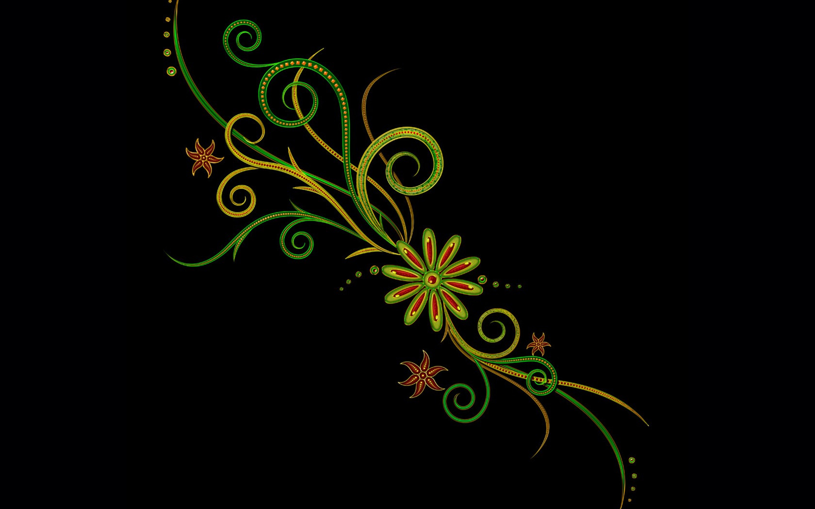 Colorful pattern wallpaper (1) #4 - 1680x1050