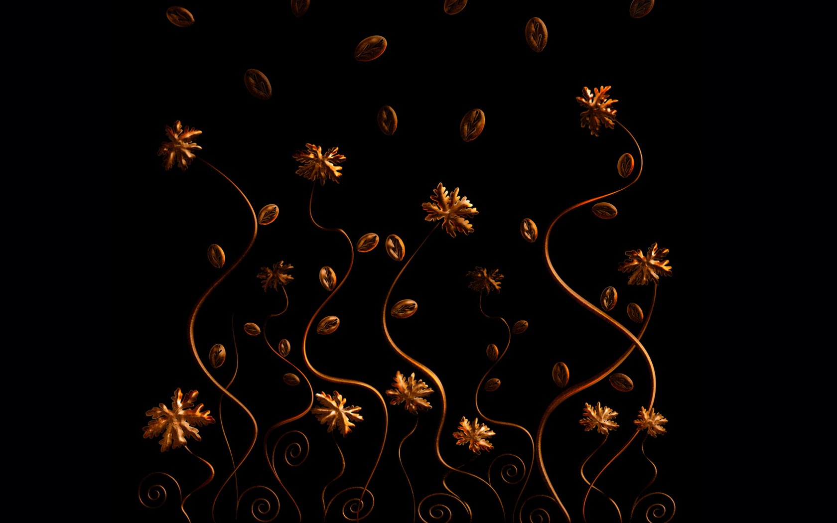 Barevný vzor tapety (1) #8 - 1680x1050