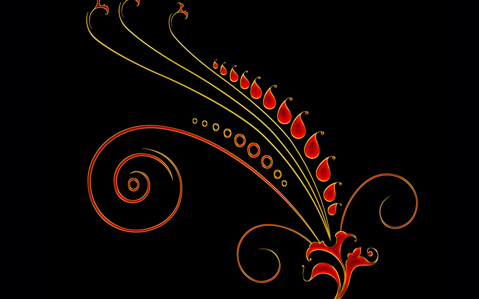 Colorful pattern wallpaper (1) #9 - 1680x1050