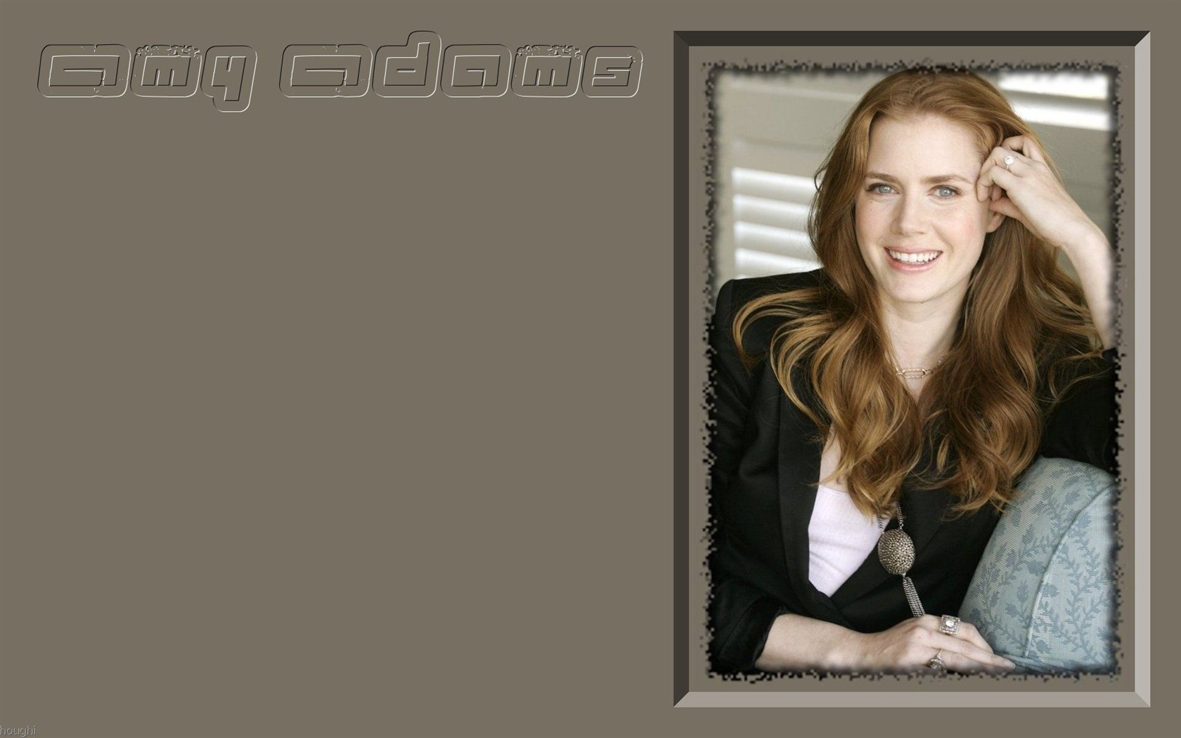 Amy Adams krásnou tapetu #6 - 1680x1050