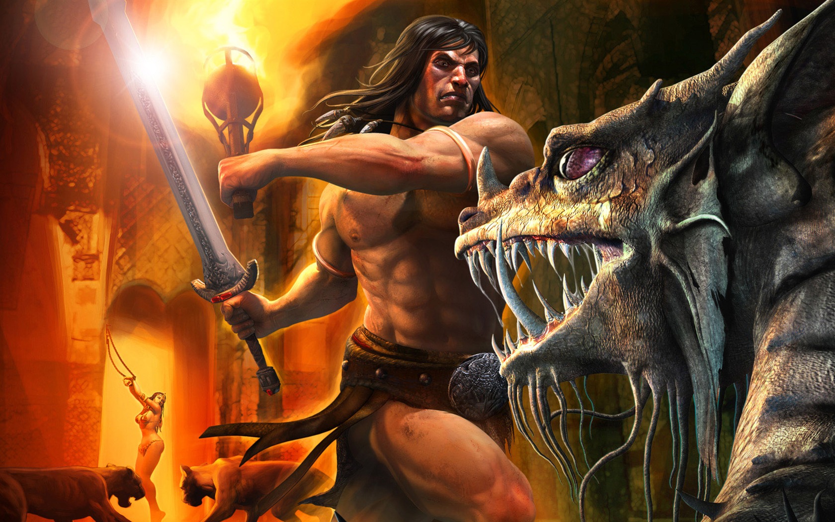 1080 fighting game wallpaper (2) #3 - 1680x1050