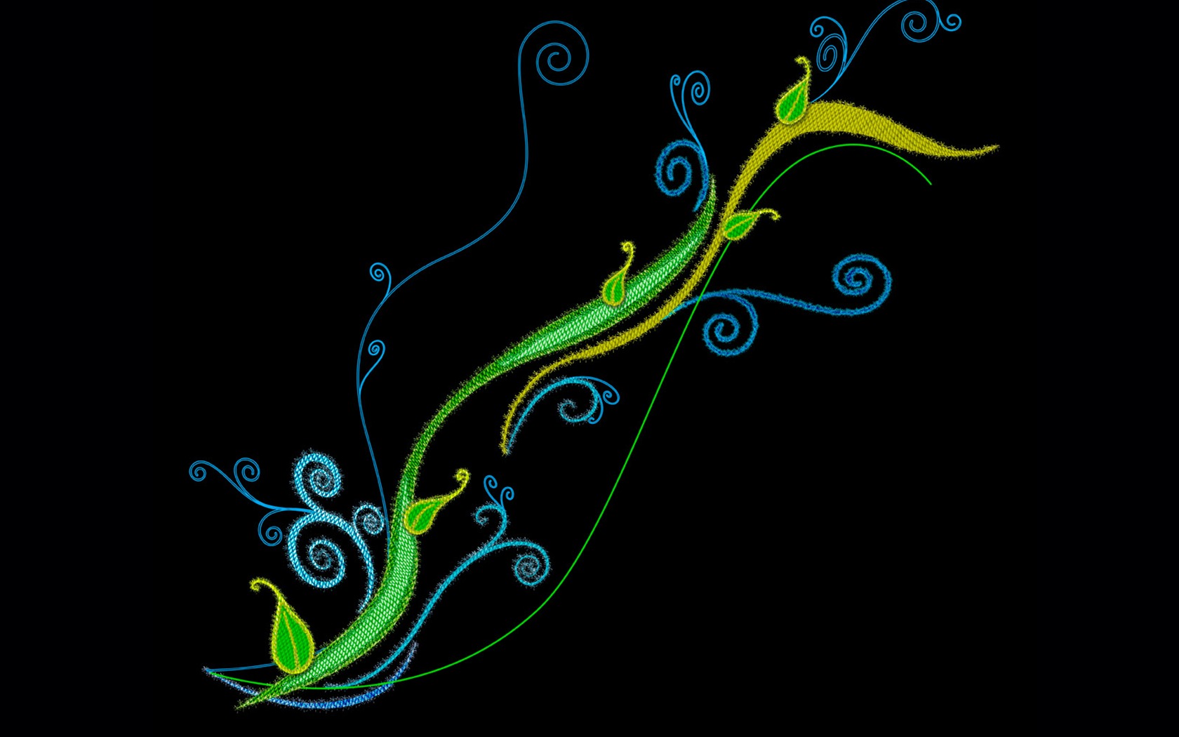 Colorful pattern wallpaper (2) #11 - 1680x1050
