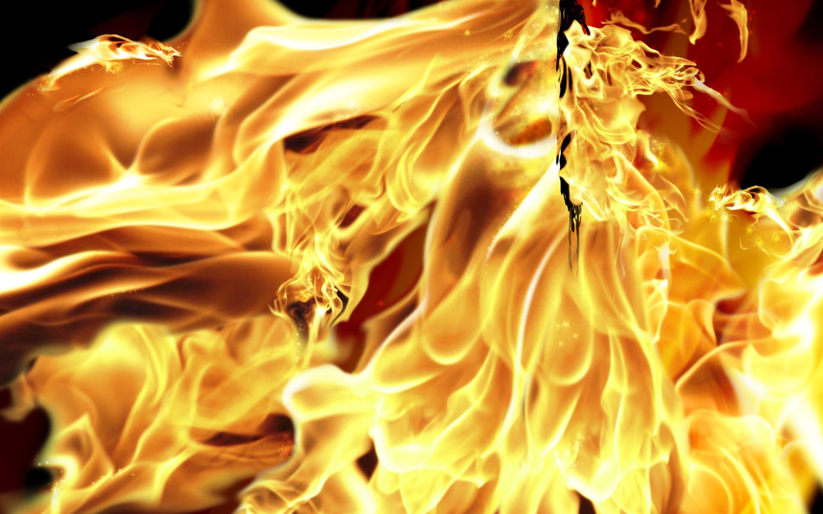 Flame Feature HD Wallpaper #2 - 1680x1050