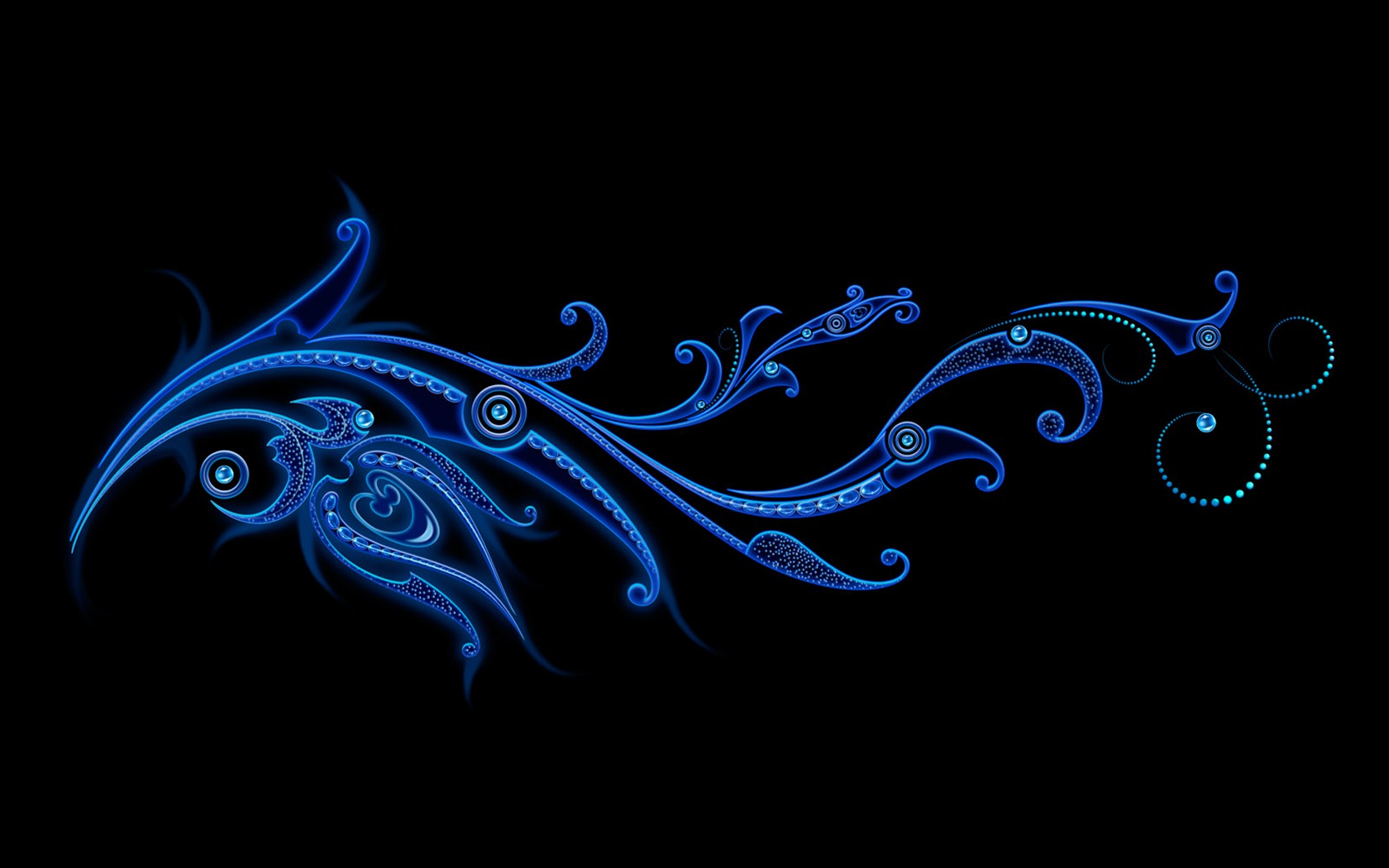 Barevný vzor tapety (4) #12 - 1680x1050
