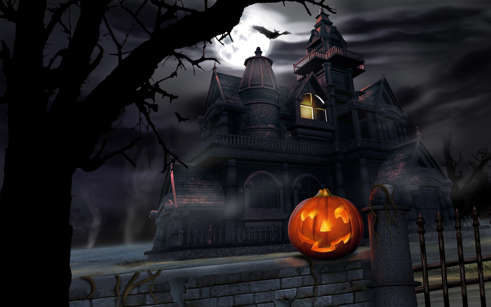 Fonds d'écran thème de l'Halloween (4) #3 - 1680x1050