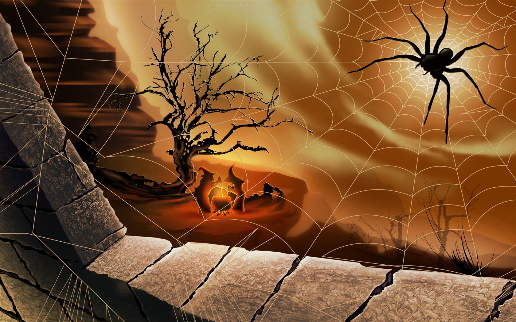 Halloween Téma Tapety na plochu (4) #5 - 1680x1050