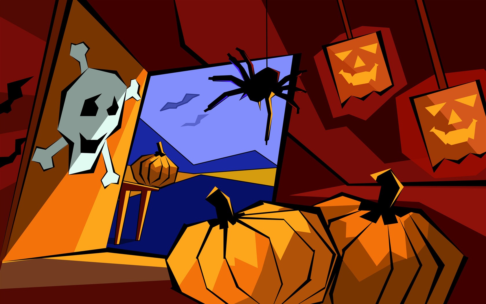 Halloween Téma Tapety na plochu (5) #15 - 1680x1050