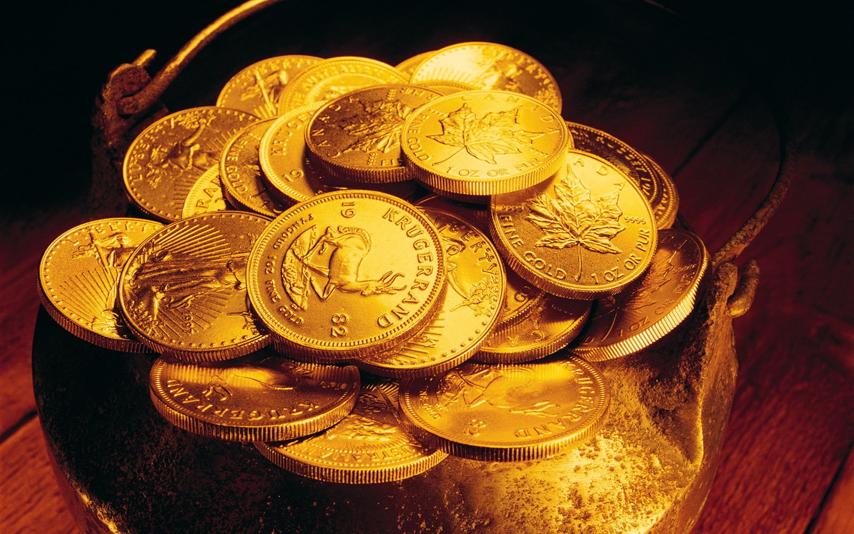 Gold tapety (1) #10 - 1680x1050