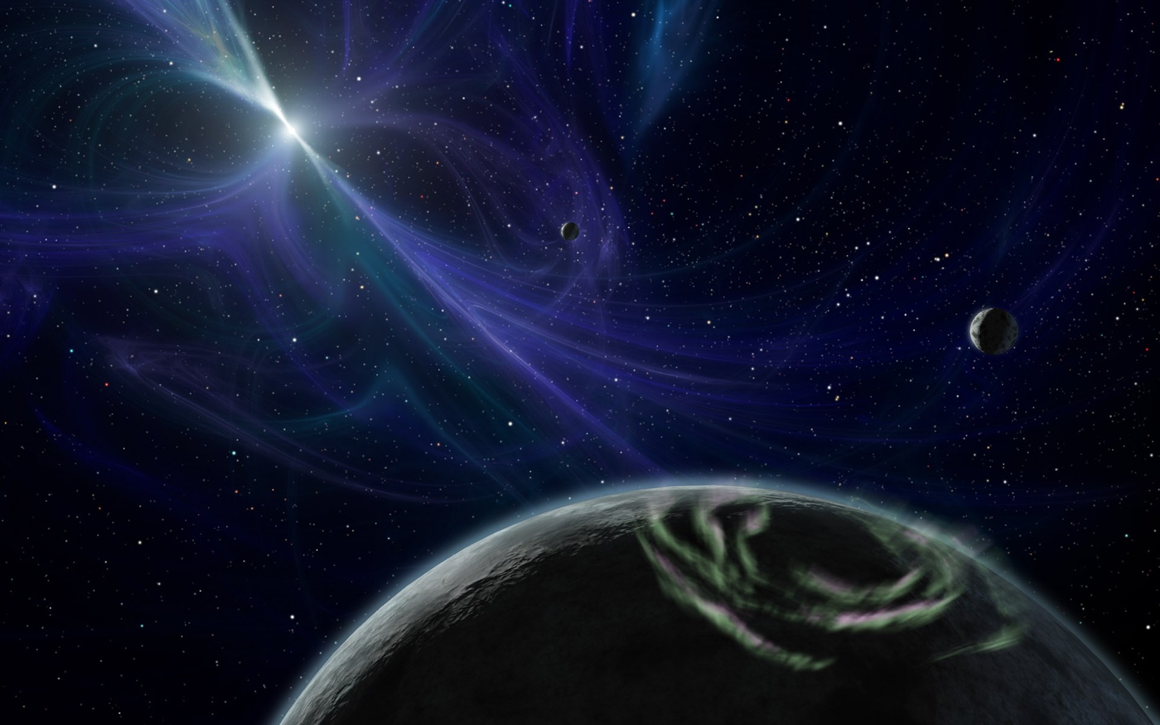 Širokoúhlý wallpaper Star Earth (3) #4 - 1680x1050