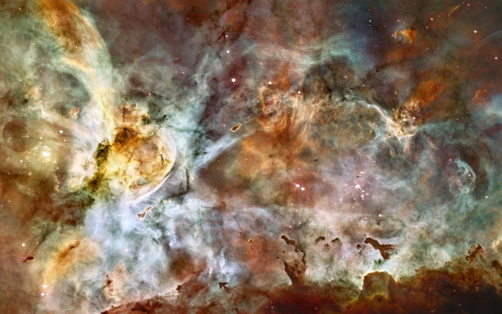 Hubble Star Wallpaper (2) #18 - 1680x1050