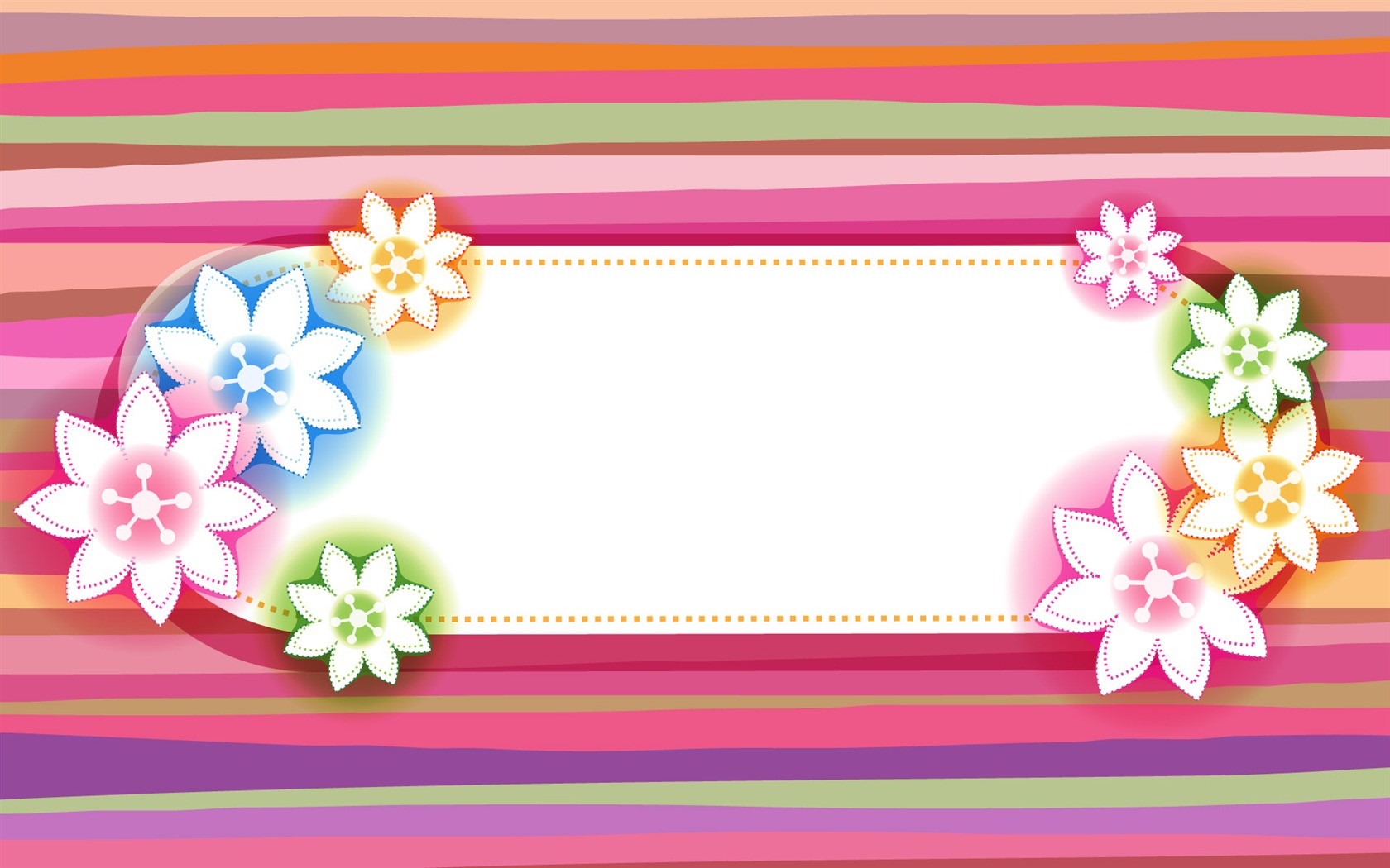 Colorful vector background wallpaper (3) #5 - 1680x1050