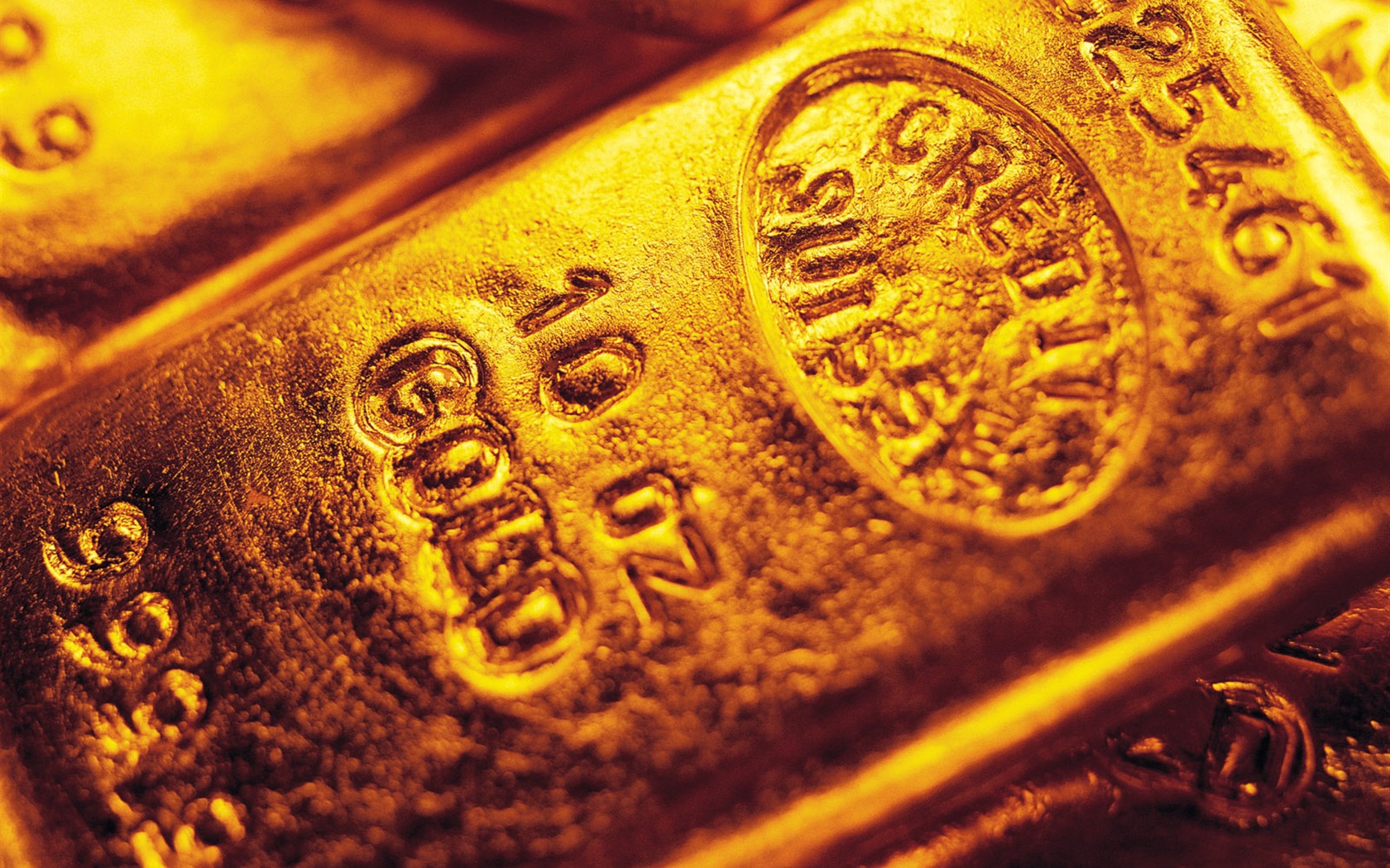 Gold wallpaper (3) #16 - 1680x1050
