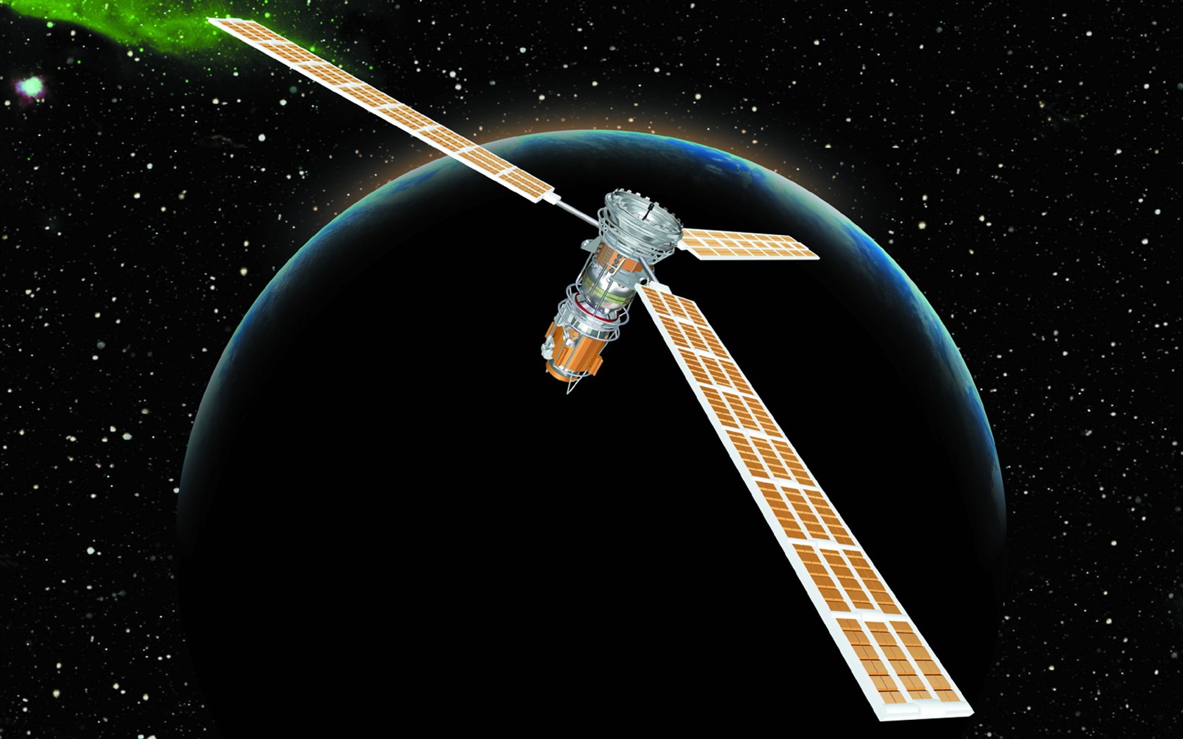 Satellite communications wallpaper (1) #8 - 1680x1050