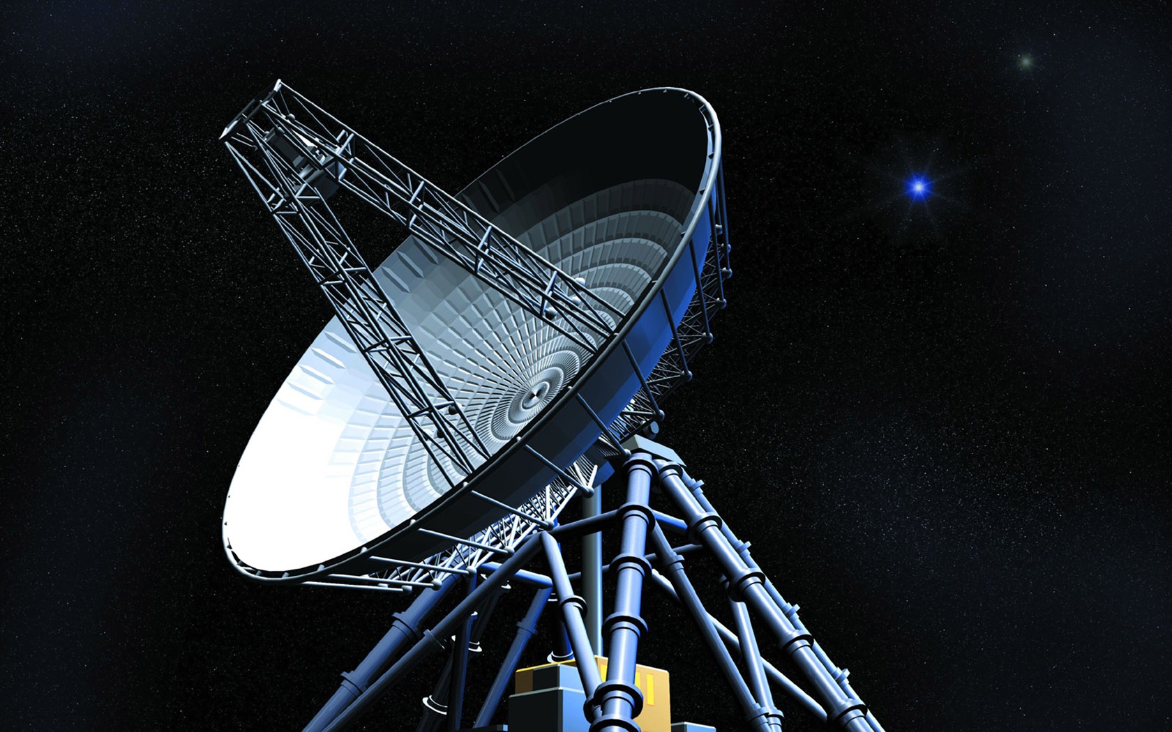 Satellite communications wallpaper (1) #9 - 1680x1050