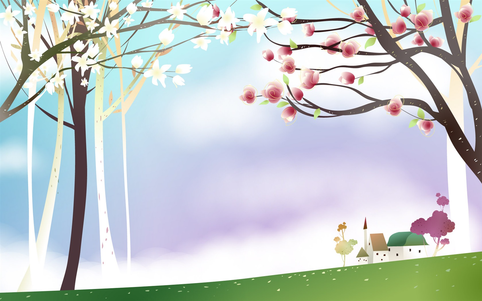 矢量夢幻景色 #3 - 1680x1050