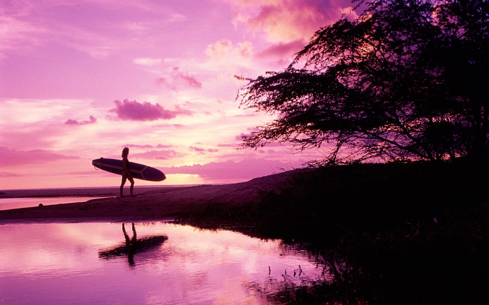 Selected sunrise and sunset wallpaper (2) #11 - 1680x1050