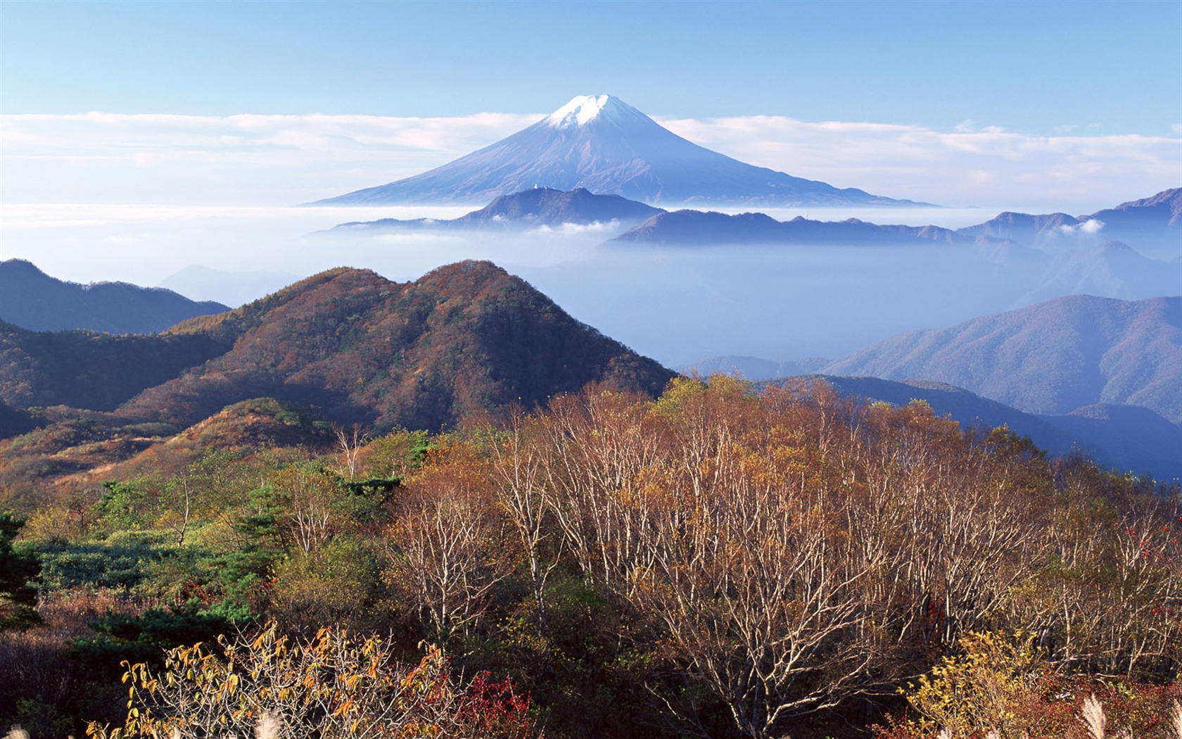 日本富士山 壁紙(一) #17 - 1680x1050