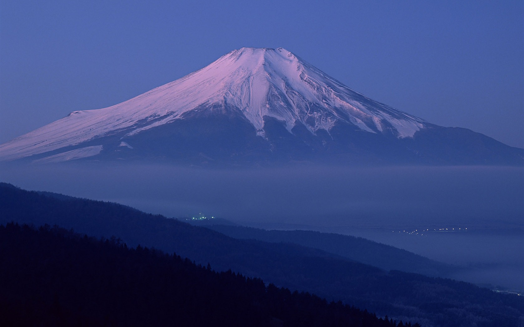 Mount Fuji, Japonsko tapety (2) #12 - 1680x1050