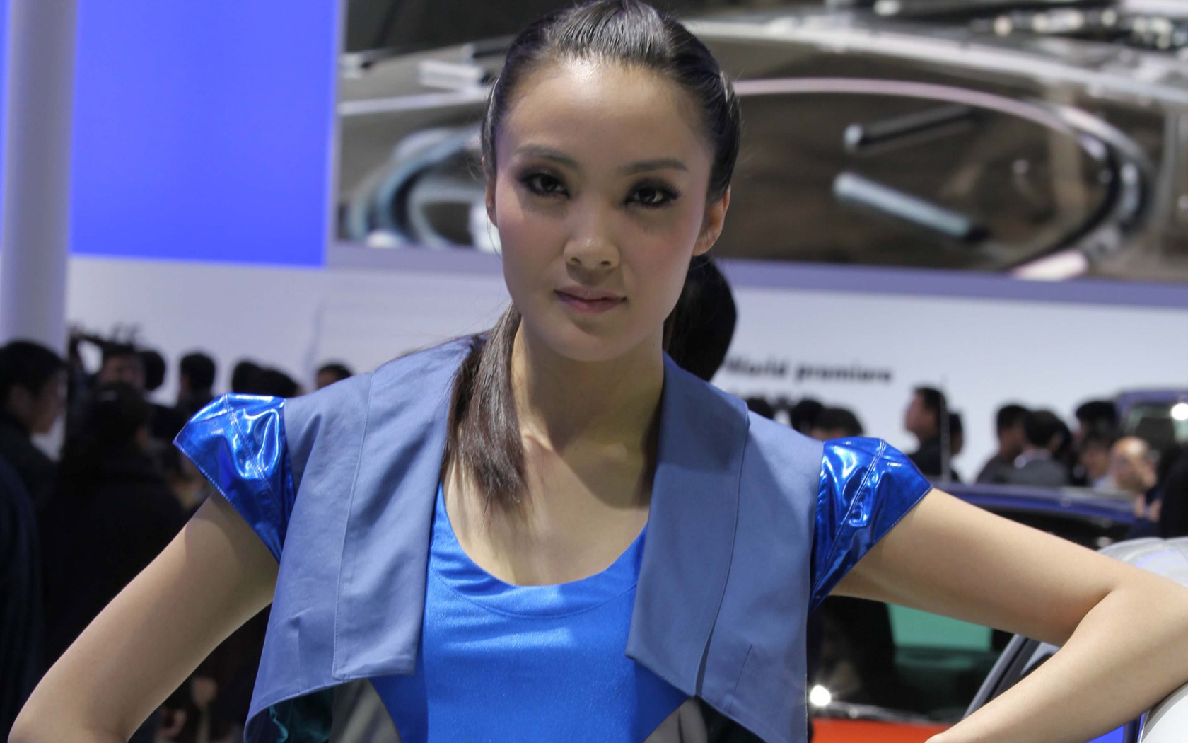 2010 Beijing International Auto Show beauty (2) (the wind chasing the clouds works) #8 - 1680x1050