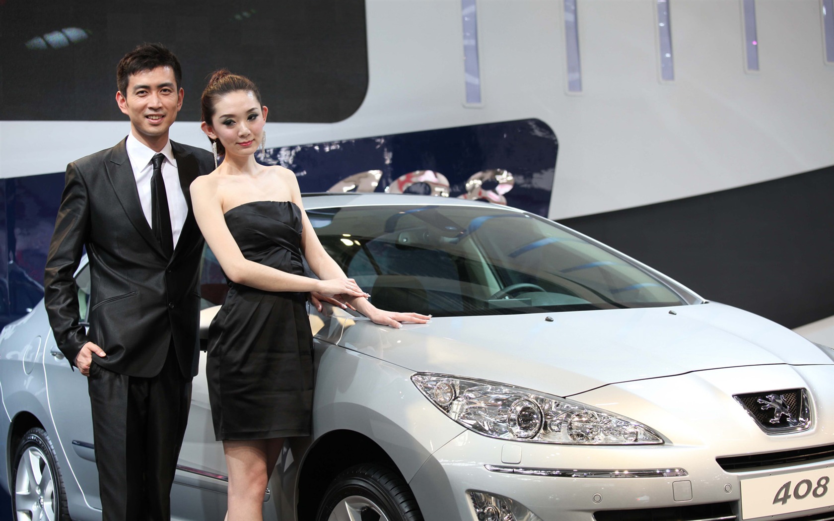 2010 Beijing International Auto Show beauty (2) (the wind chasing the clouds works) #36 - 1680x1050