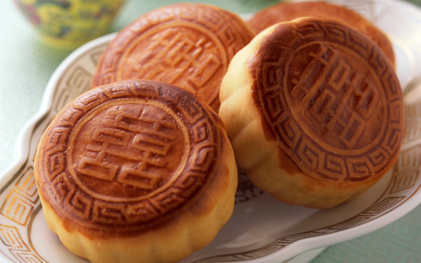 Chinese snacks pastry wallpaper (1) #1 - 1680x1050