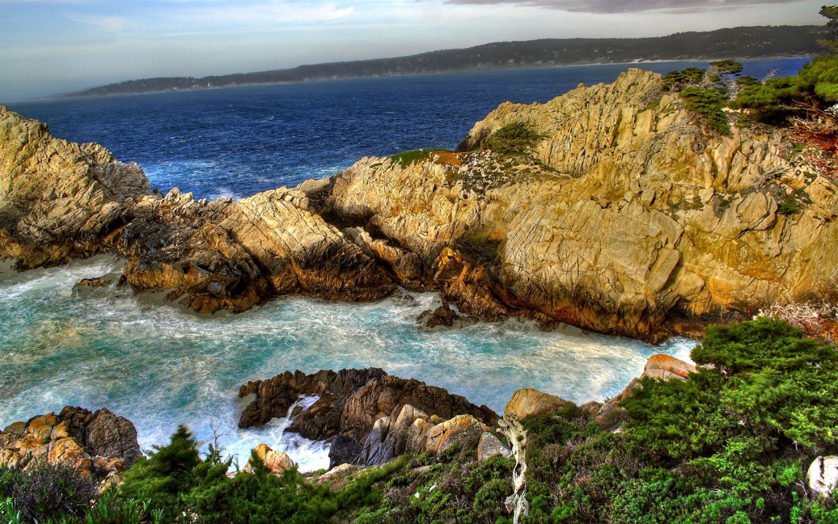 Beautifully rendered scenery wallpaper (3) #7 - 1680x1050