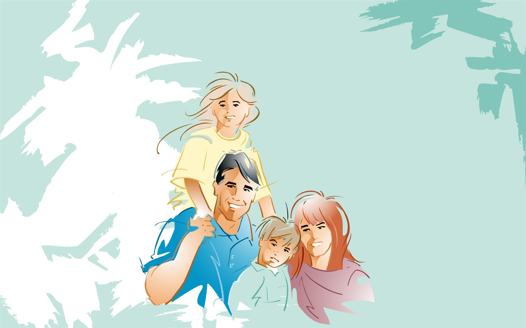 People living movement vector wallpaper (1) #16 - 1680x1050