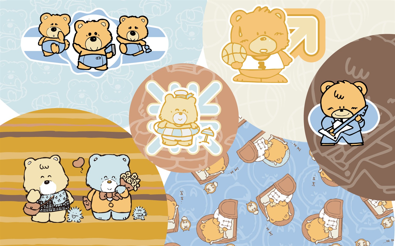 Vector Cartoon Design wallpaper (1) #4 - 1680x1050