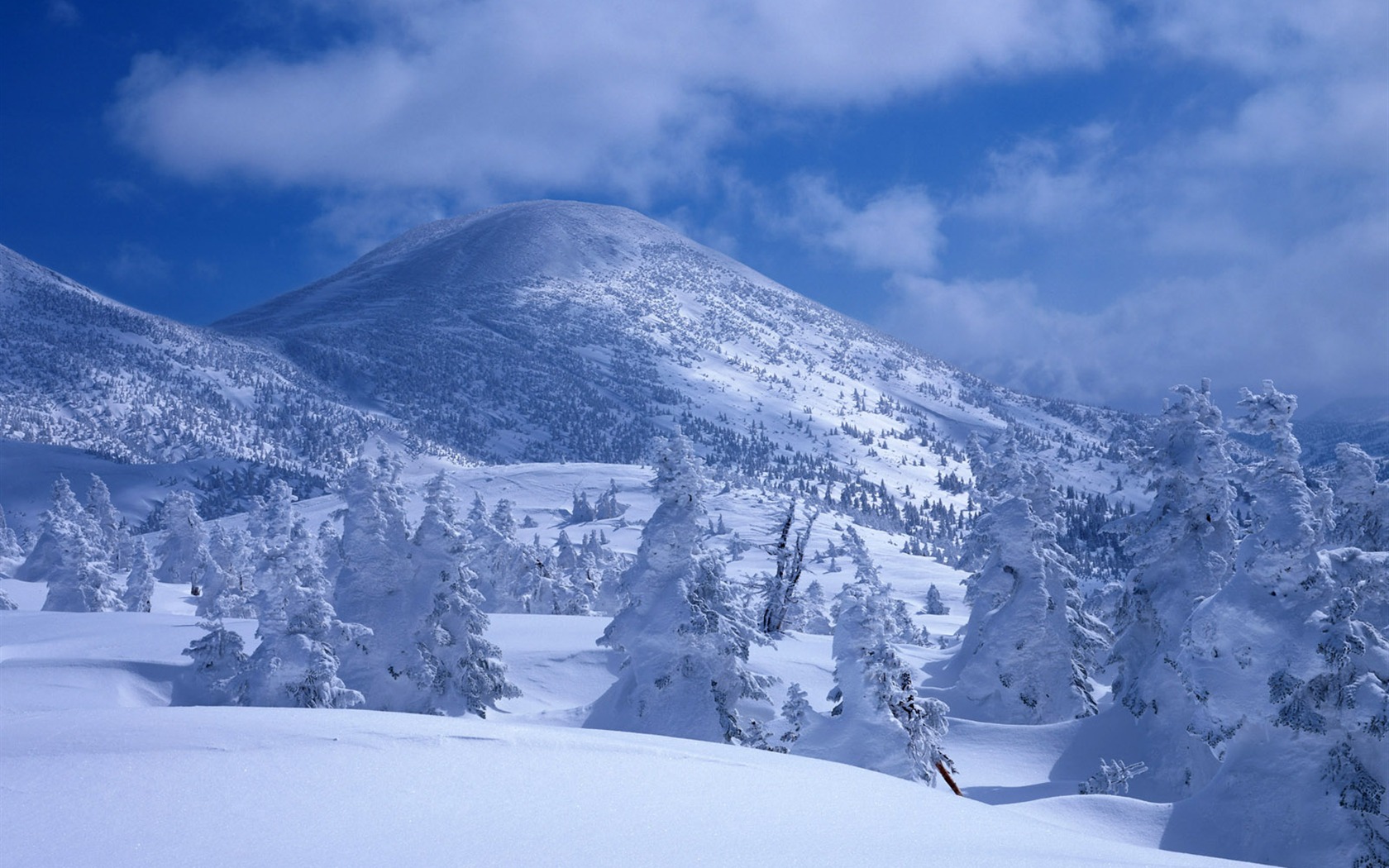 Snow Mountain wallpaper (2) #18 - 1680x1050