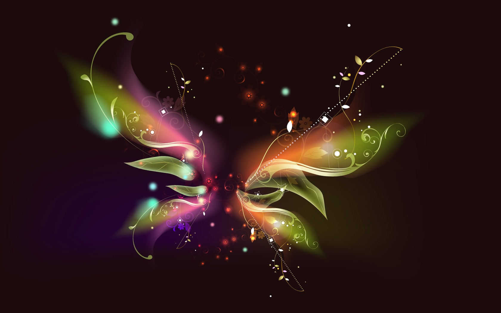 Bright color background wallpaper (11) #2 - 1680x1050