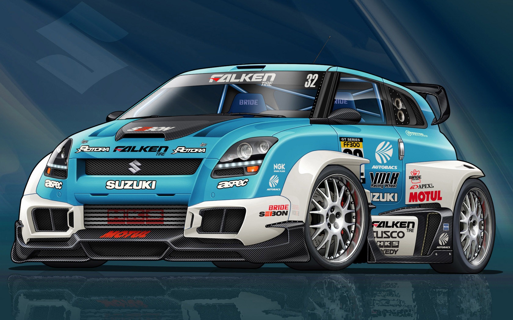 Beautiful wallpaper car draw (1) #20 - 1680x1050