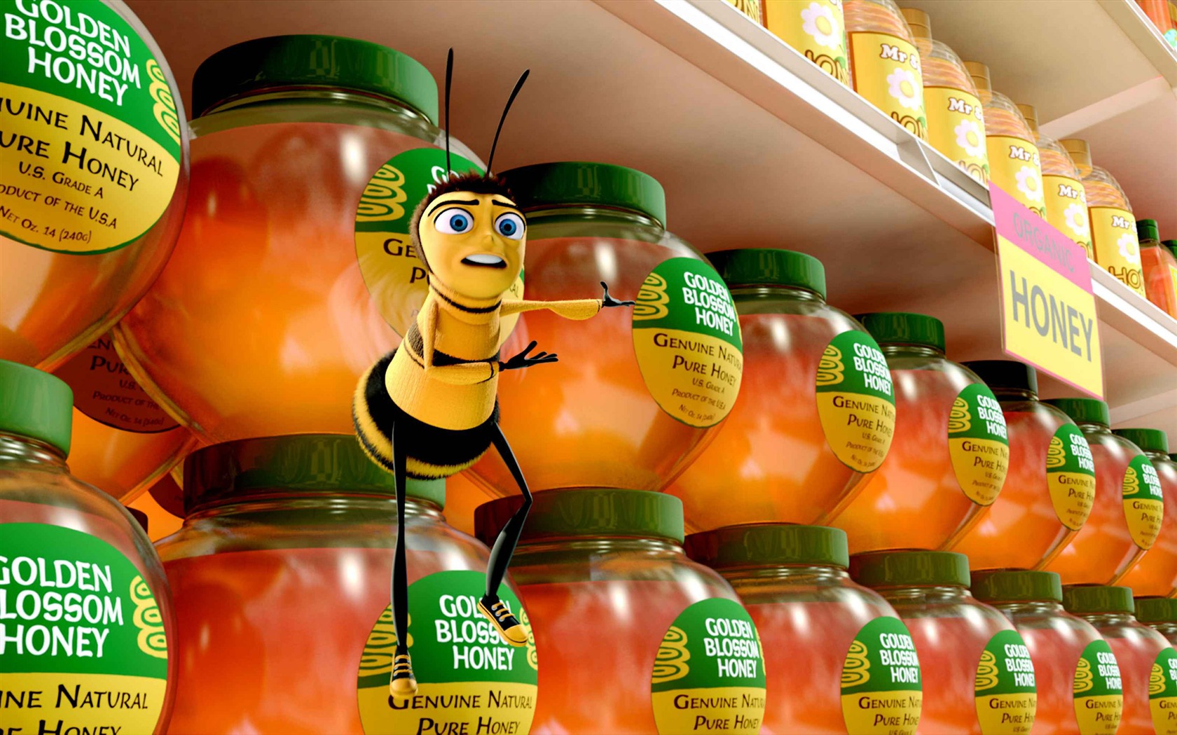 Bee Movie 蜜蜂總動員 高清壁紙 #15 - 1680x1050