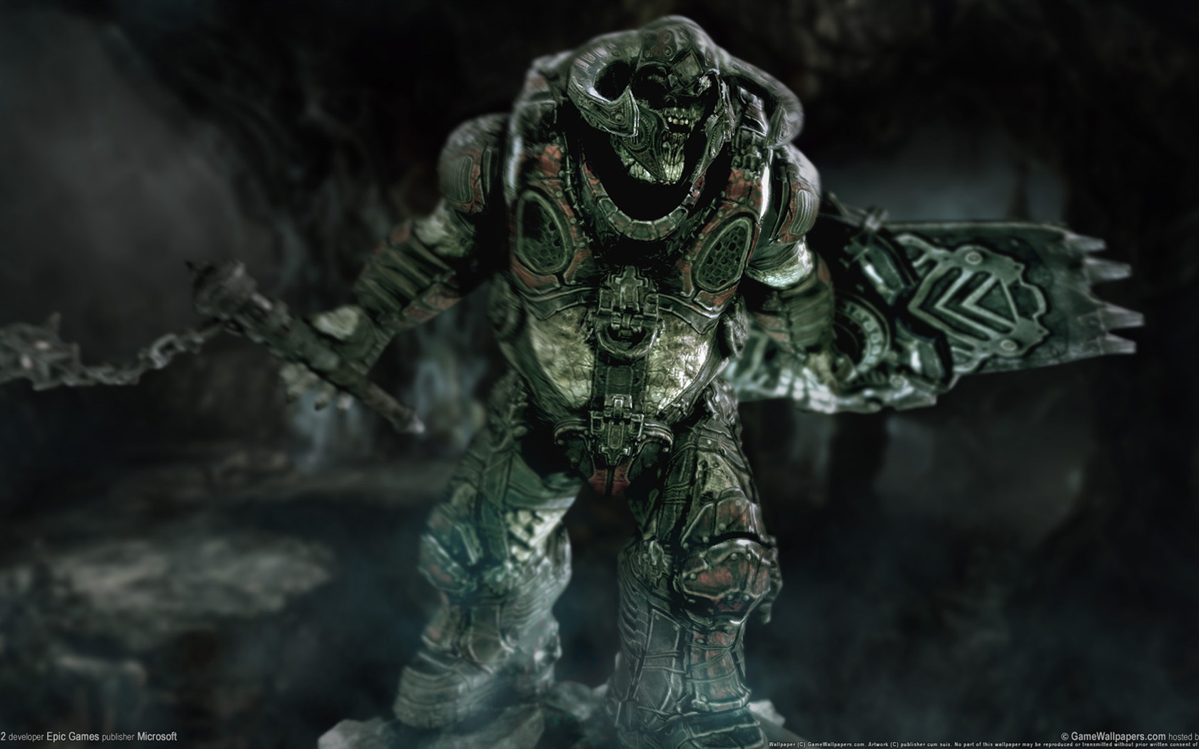 Gears of War 2 HD tapetu (1) #3 - 1680x1050