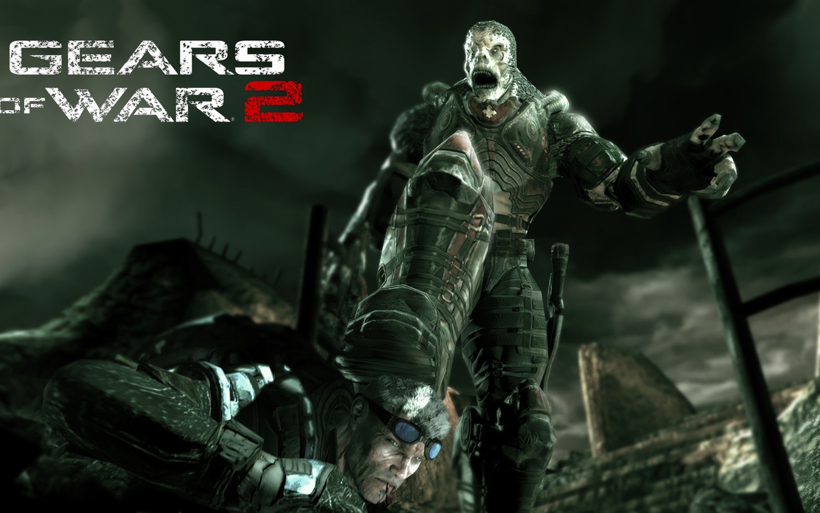 Gears Of War 2 HD wallpaper (1) #26 - 1680x1050