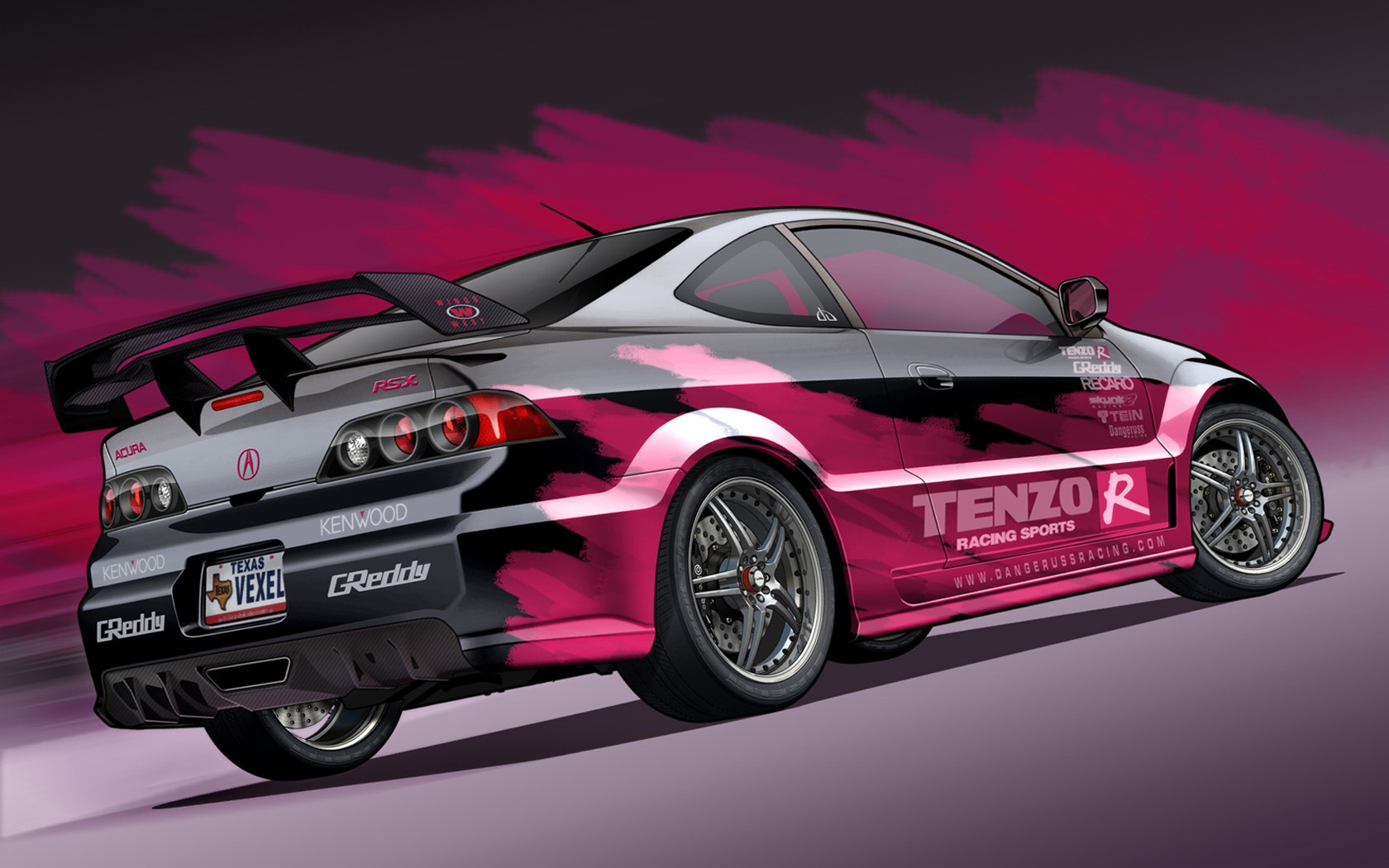 Beautiful wallpaper car draw (2) #9 - 1680x1050