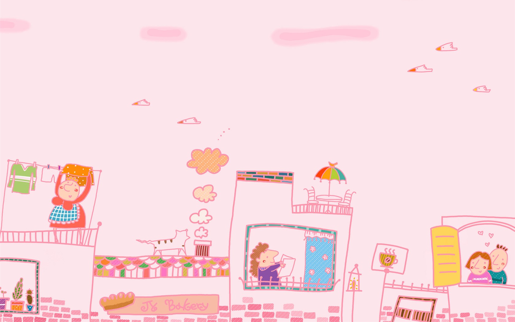 超大卡通 壁紙(一) #2 - 1680x1050