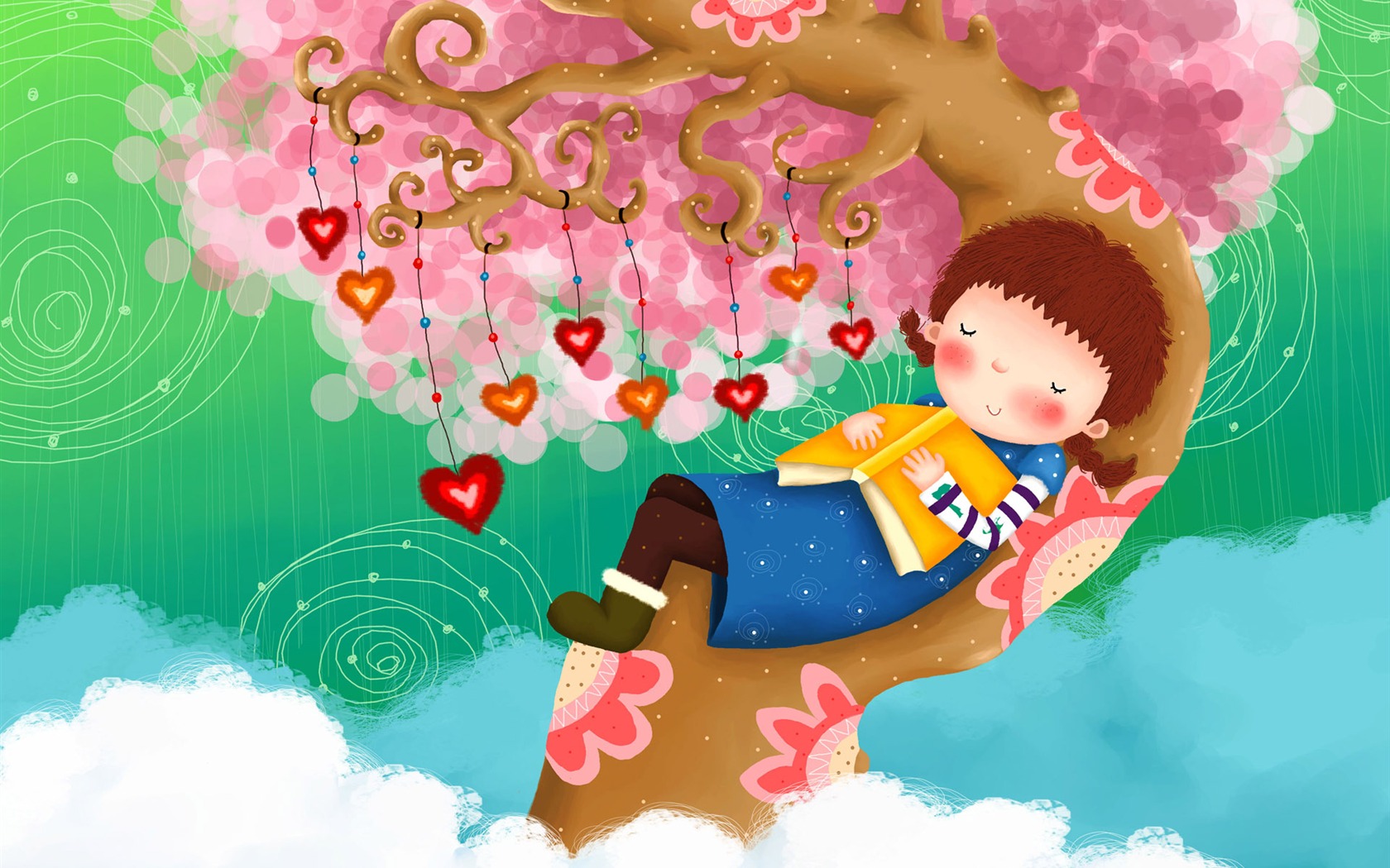 Velká karikatura tapety (2) #20 - 1680x1050