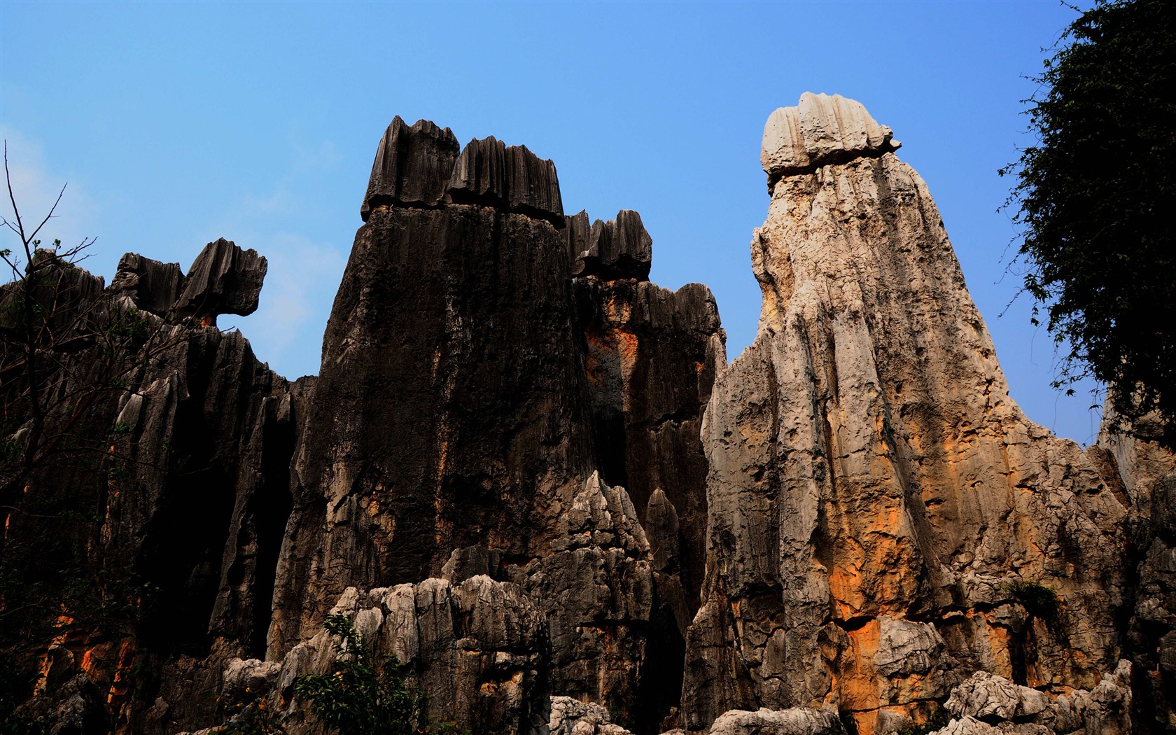 Stone Forest in Yunnan line (2) (Khitan wolf works) #22 - 1680x1050