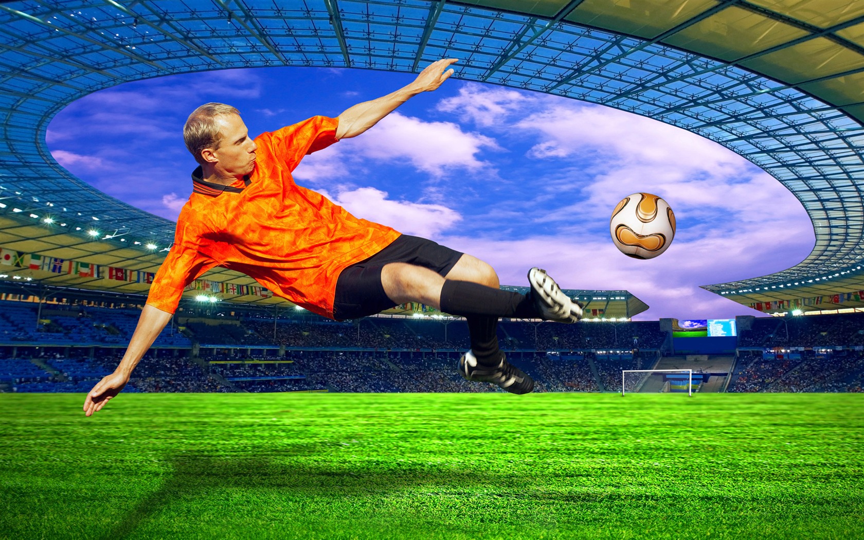 Super fotbal foto tapetu (1) #11 - 1680x1050