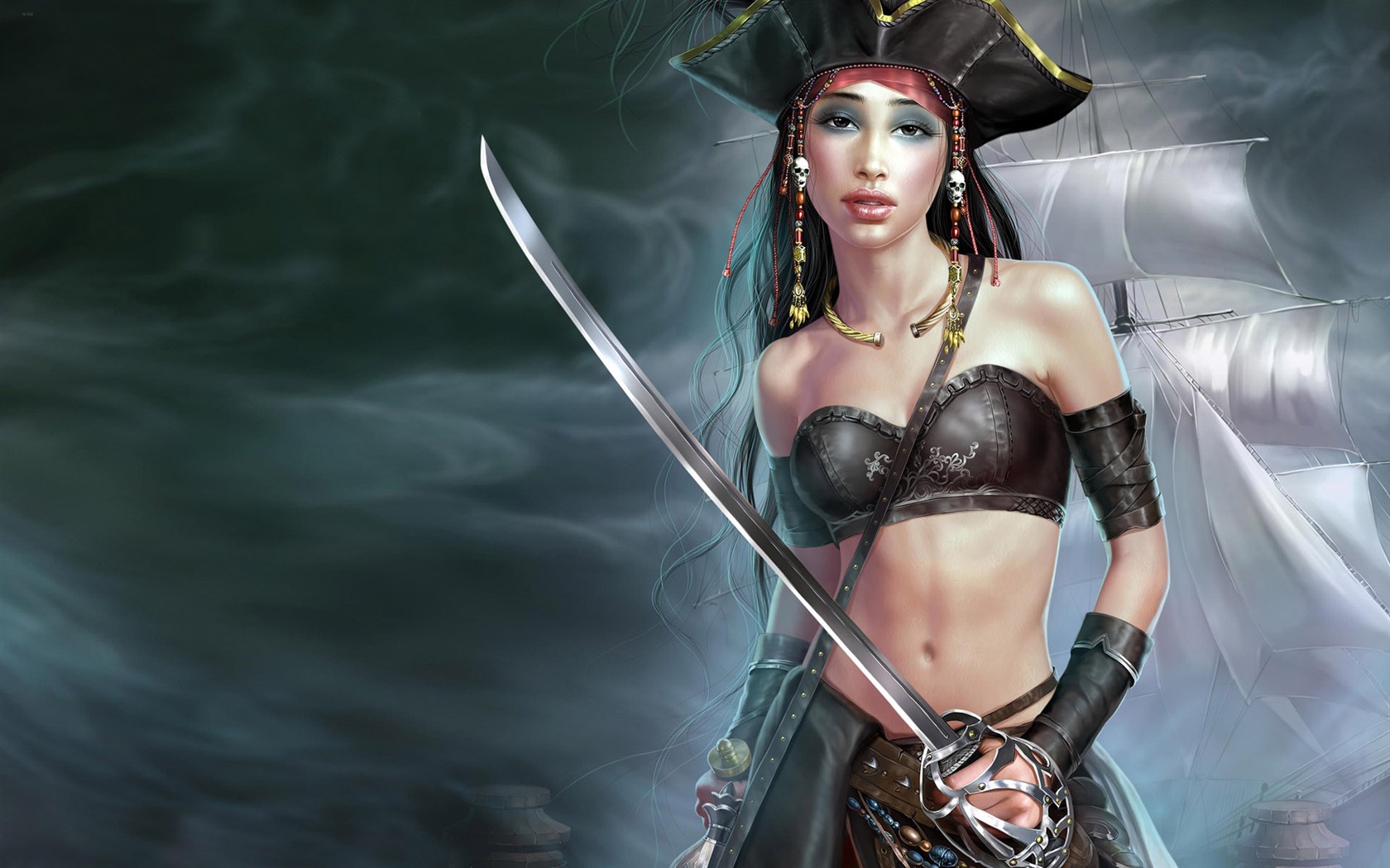 TangYuehui CG作品 高清壁紙 #4 - 1680x1050