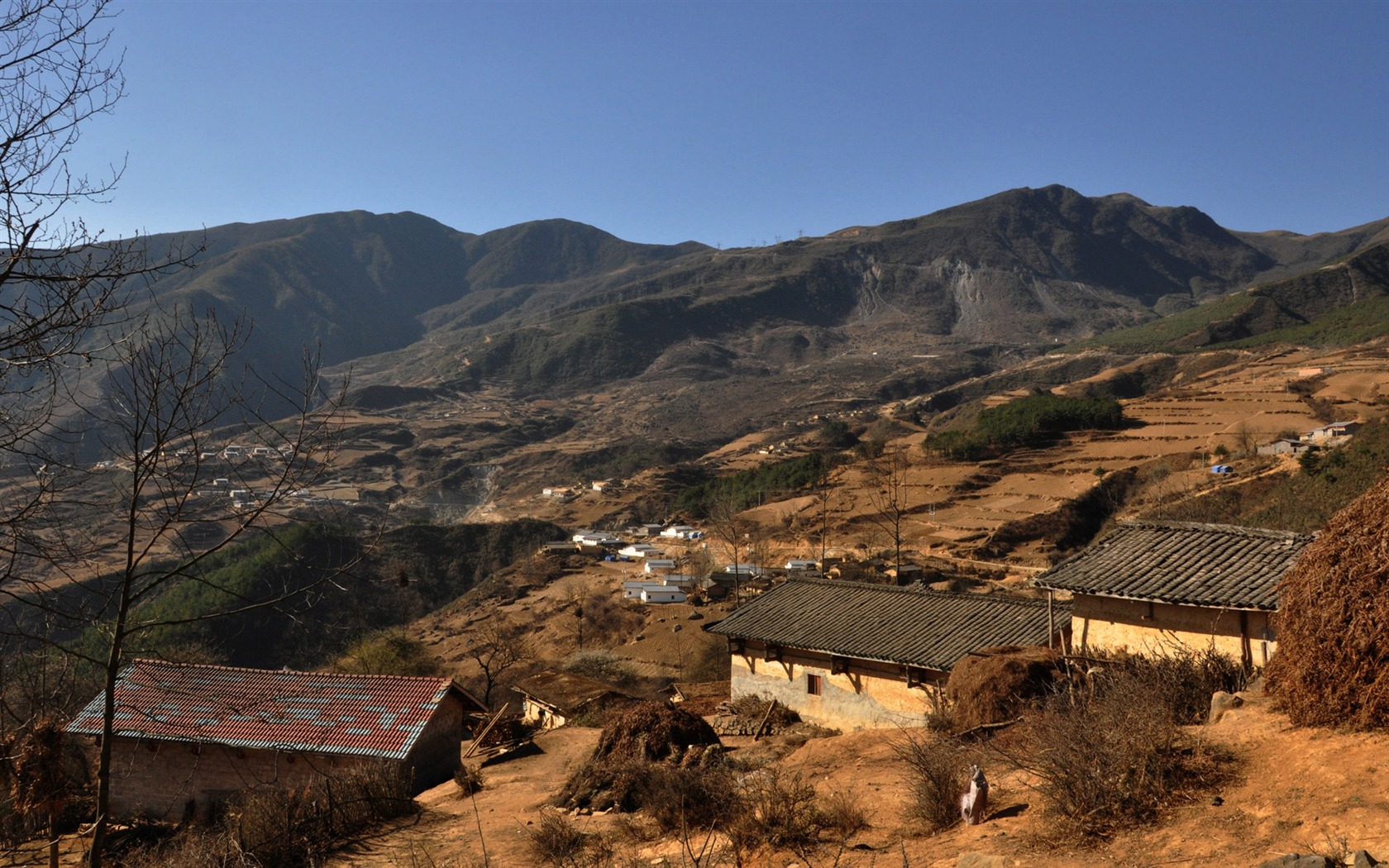 Daliangshan scenery (2) (old Hong OK works) #12 - 1680x1050