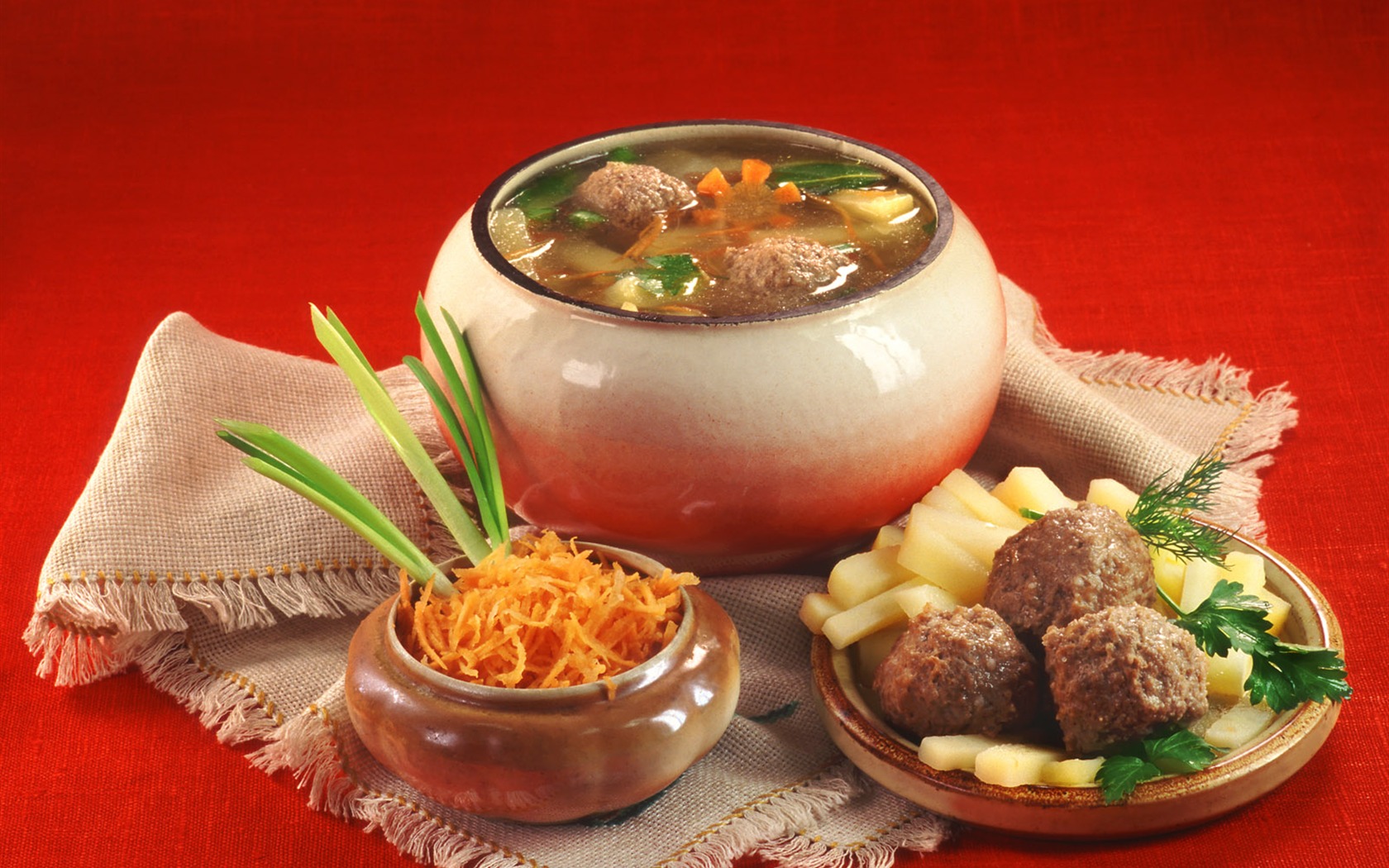 Russian type diet meal wallpaper (1) #11 - 1680x1050