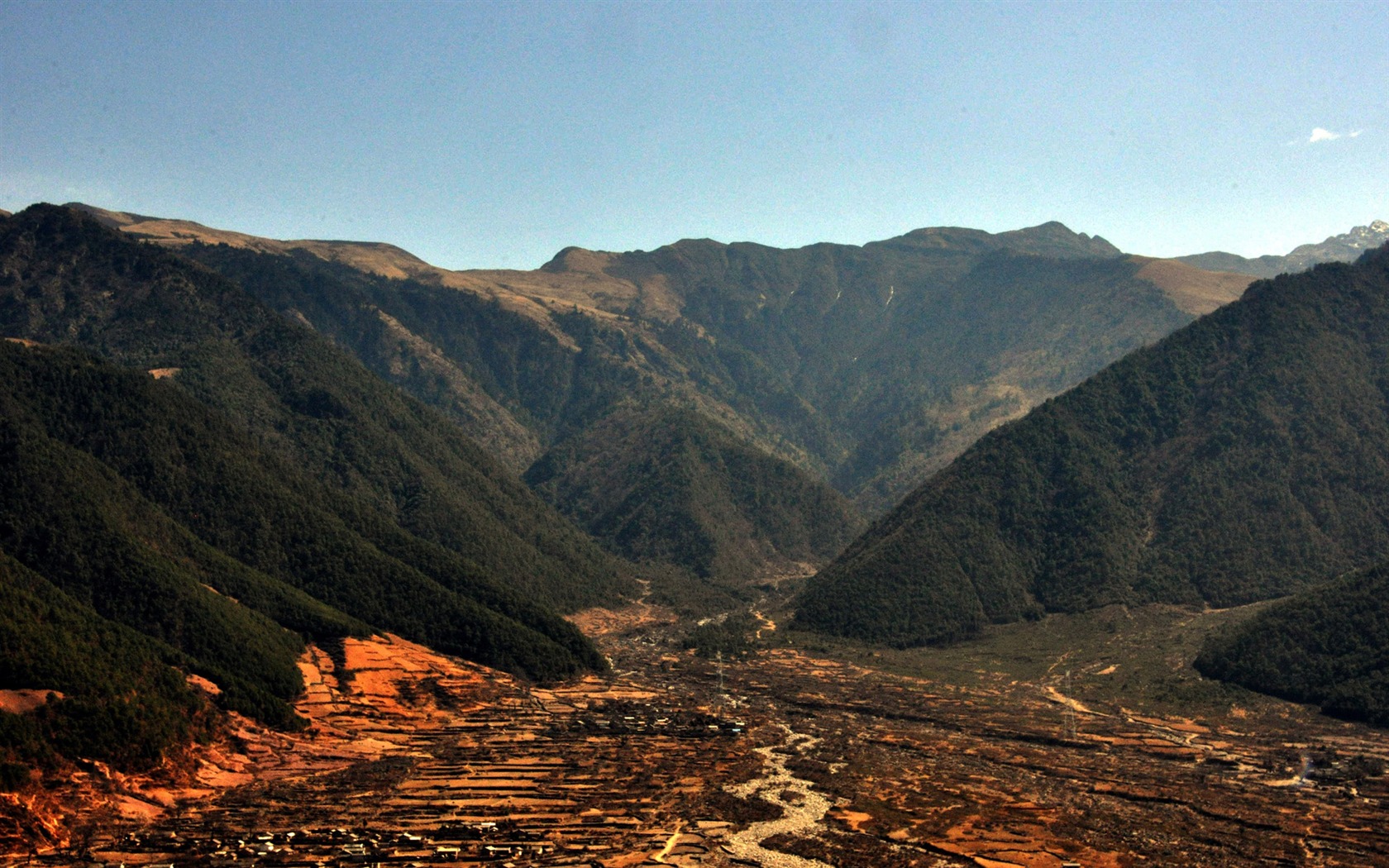 Daliangshan scenery (3) (old Hong OK works) #14 - 1680x1050