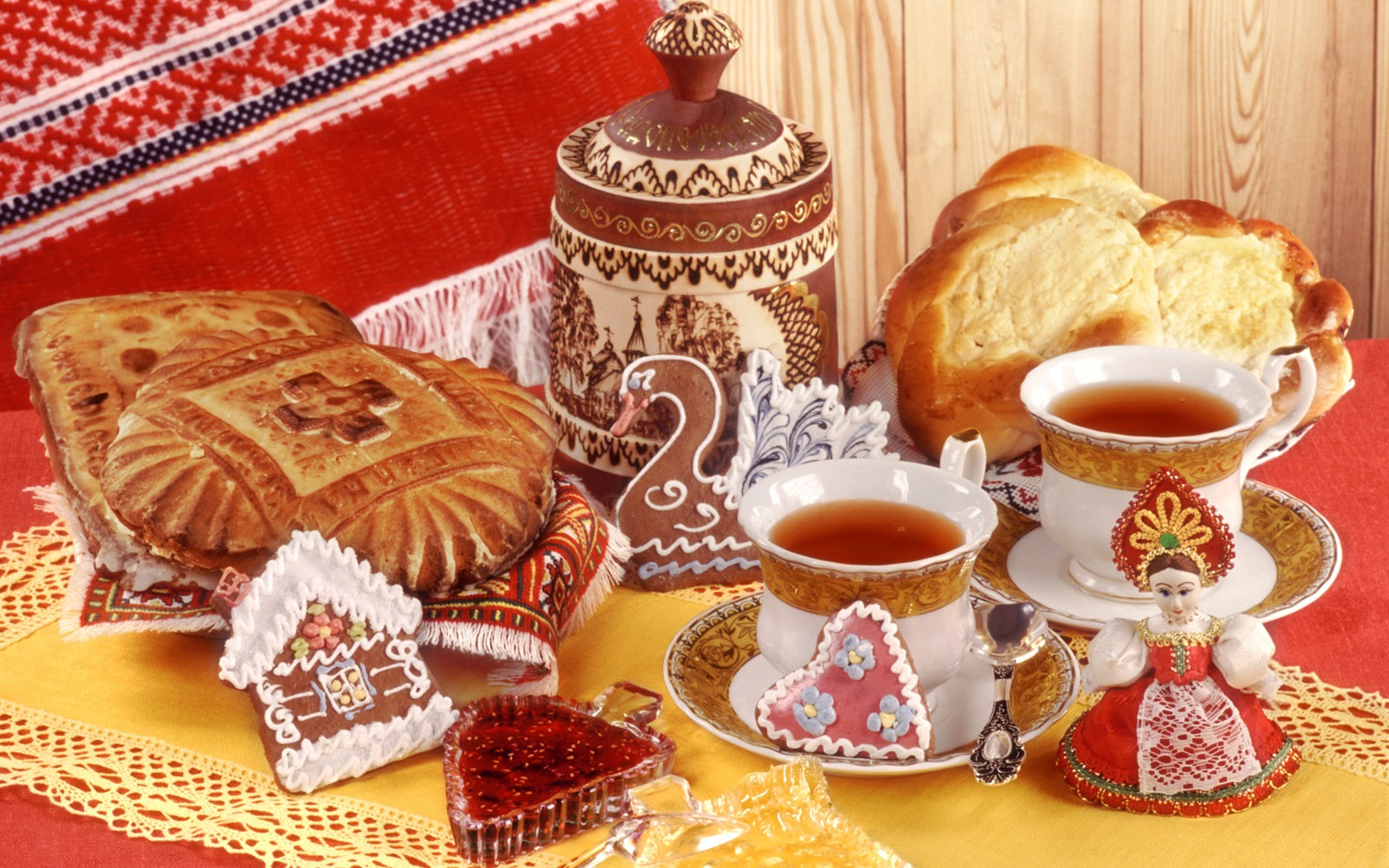 Russian type diet meal wallpaper (2) #19 - 1680x1050