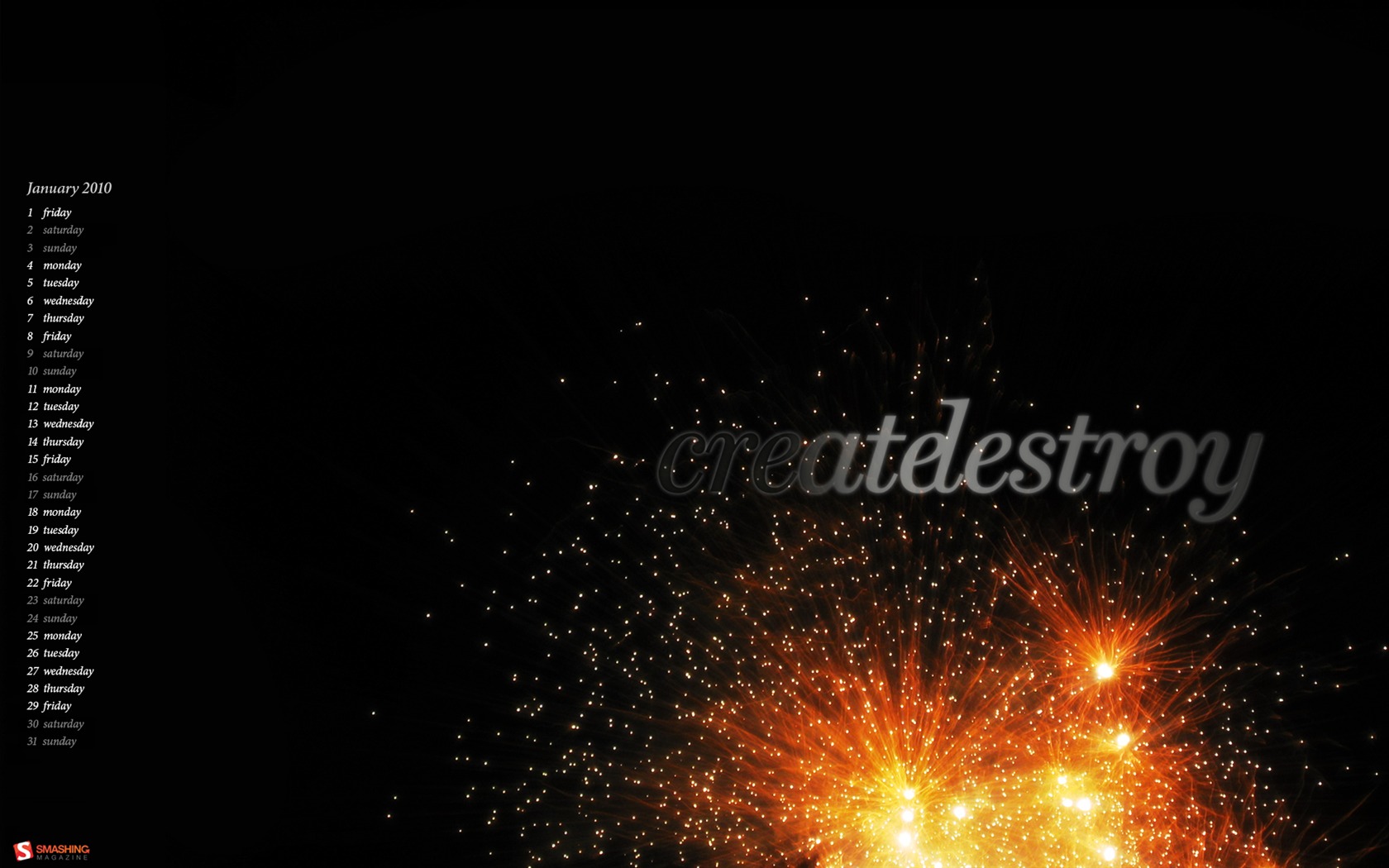 Microsoft Official Win7 New Year Wallpapers #10 - 1680x1050