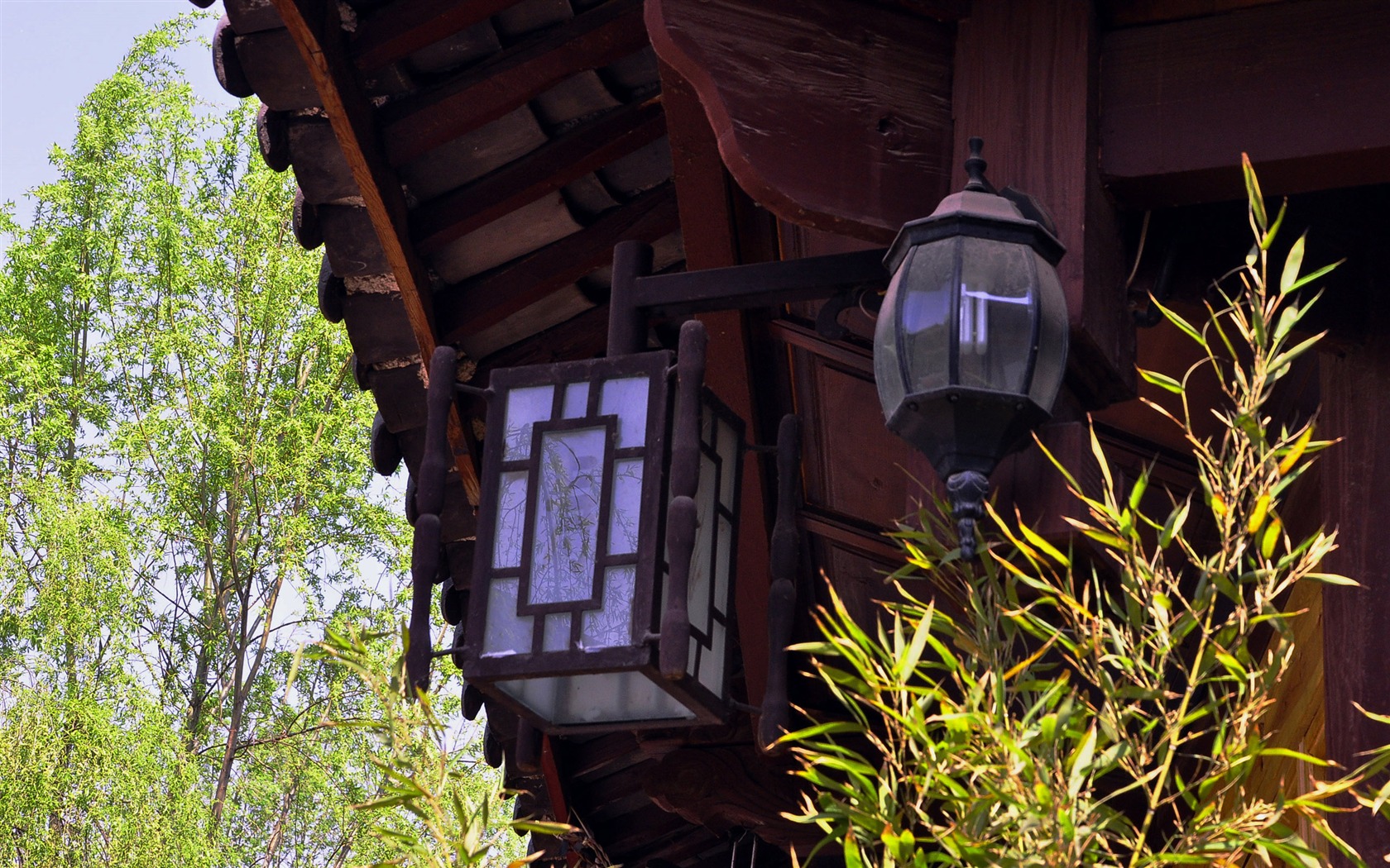 Lijiang ancient town atmosphere (1) (old Hong OK works) #26 - 1680x1050