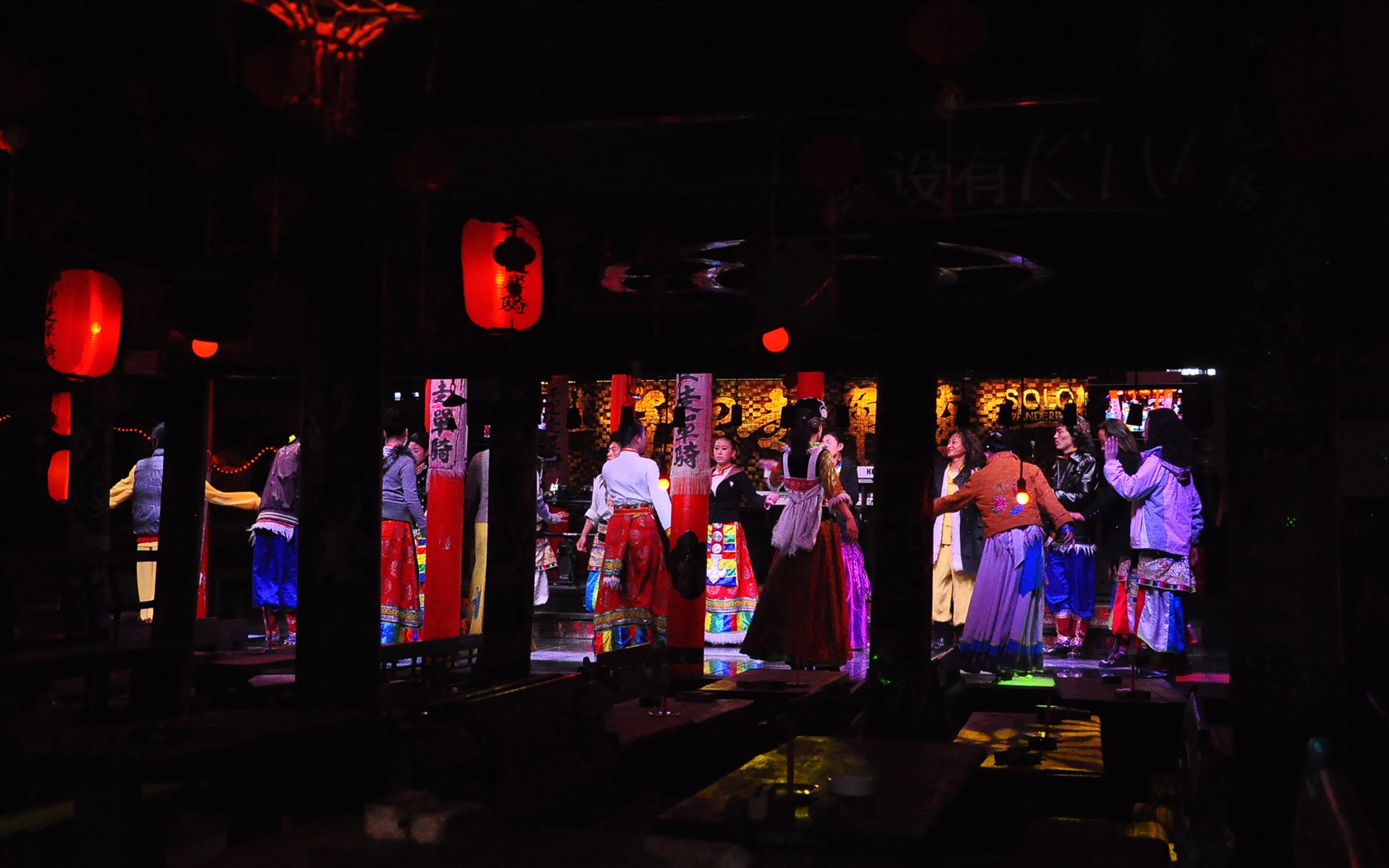 Lijiang ancient town atmosphere (1) (old Hong OK works) #28 - 1680x1050