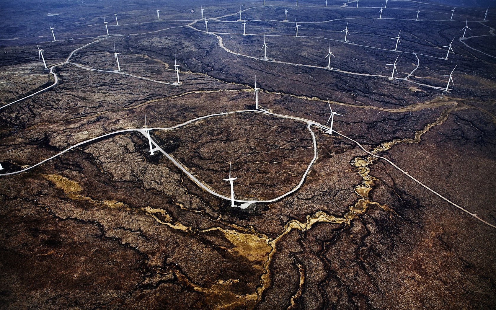 Větrné elektrárny tapety (1) #8 - 1680x1050