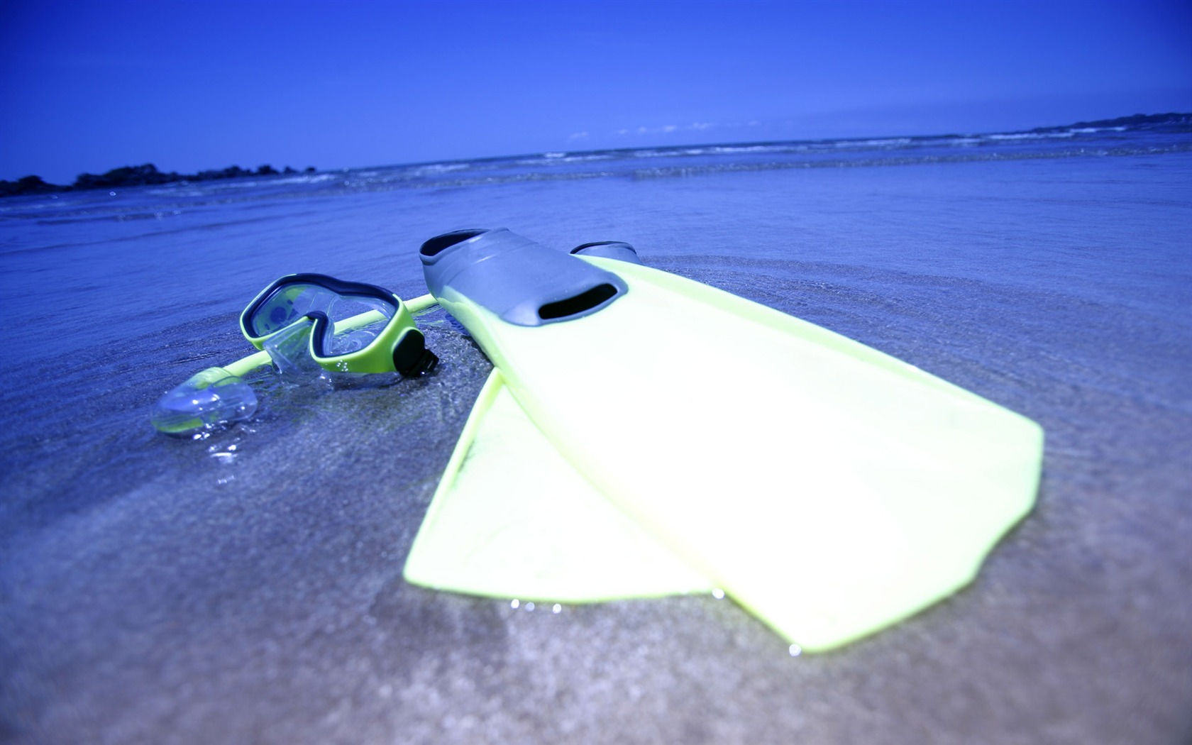 Beach foto tapety (2) #12 - 1680x1050